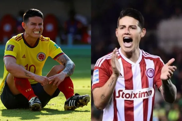 James Rodríguez en Colombia ha sido muy criticado en el último tiempo, el cucuteño desde Grecia manda un mensaje con lo que hace en el club.