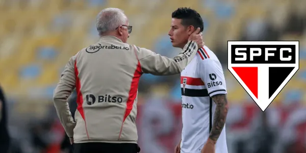 James Rodríguez comienza a tener algunos inconvenientes con el São Paulo.