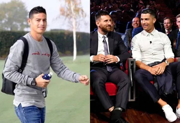 James Rodríguez comparte un exclusivo lujo con cracks del nivel de Cristiano Ronaldo y Lionel Messi.