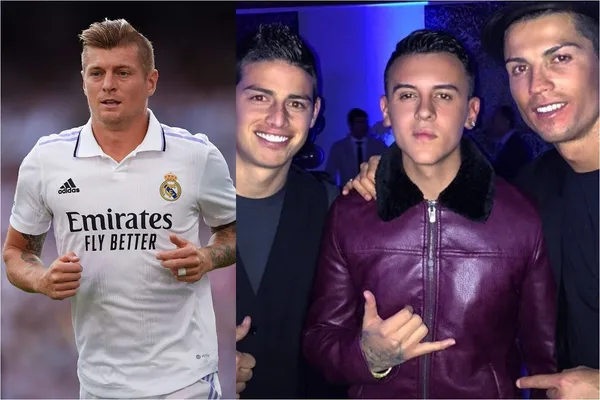 James Rodríguez compartió con Cristiano Ronaldo en el Real Madrid y también por fuera del club en España