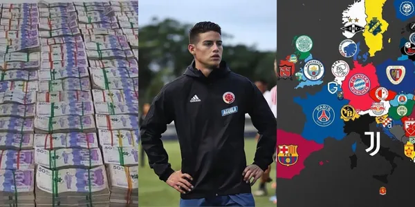 James Rodríguez no consigue equipo en Europa y un equipo en Sudamérica le abre las puertas para que juegue con ellos.