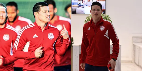 James Rodríguez daría un inesperado giro sobre el tema de su continuidad en el Olympiacos de Grecia.