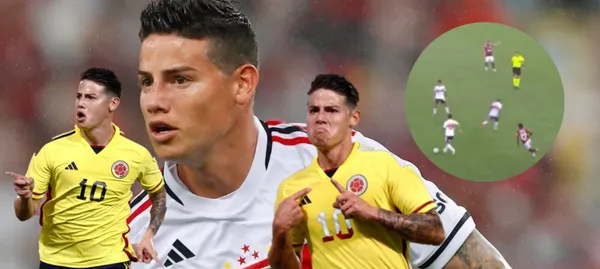 James Rodríguez debutó con la camiseta de Sao Paulo de Brasil