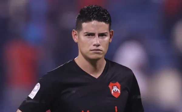 James Rodríguez debutó en Qatar, por mala fortuna perdió y no le regaló una alegría a los colombianos que pagaron mucho dinero para viajar a verlo.