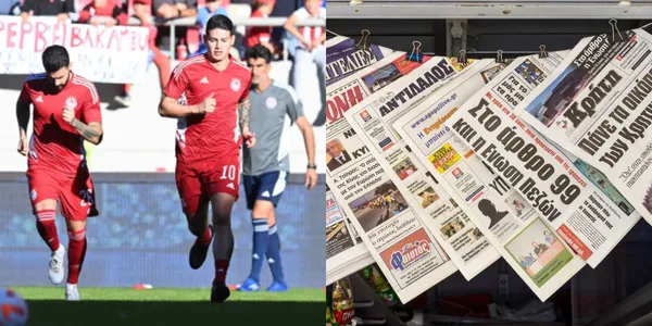 James Rodríguez dejó escapar una buena oportunidad con el Olympiacos de Grecia.