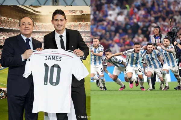 James Rodríguez luego del Mundial de Brasil 2014 fue comprado por el Real Madrid y un jugador de la Selección Argentina ha llamado la atención del cuadro Merengue.