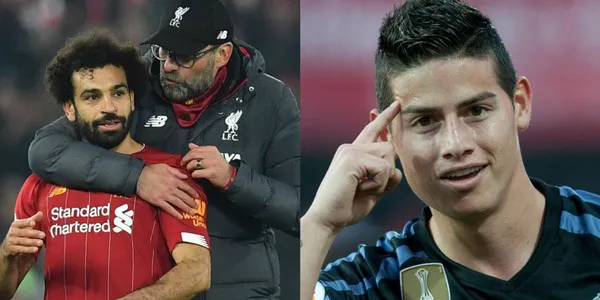 James Rodríguez despierta admiración incluso entre sus rivales y a las puertas de un clásico Jürgen Klopp habló maravillas del colombiano