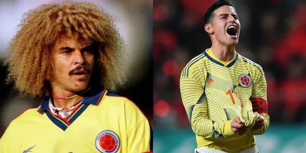 James Rodríguez desde el primer entrenamiento ya la está rompiendo con Colombia y con esta jugada a lo Valderrama dejó boquiabierto a Queiroz