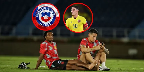 James Rodríguez en la Selección Colombia ya piensa en Chile.