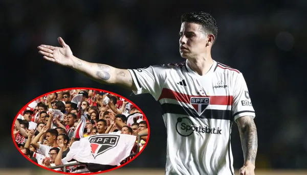 James Rodríguez en Sao Paulo- Fotos: Semana, Récord