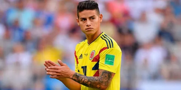 James Rodríguez es el centro de atención tanto del Everton como de la selección colombiana y mira porque el colombiano está preocupado