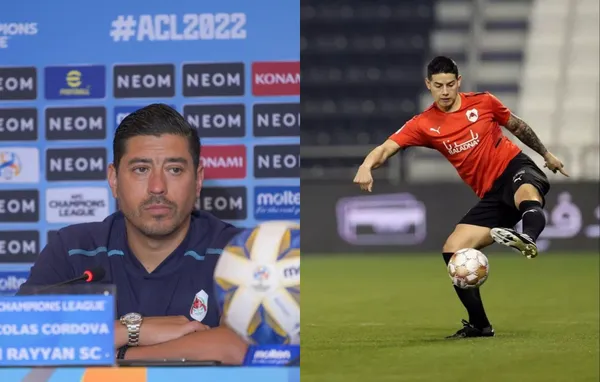 James Rodríguez aún es jugador del Al-Rayyan SC de Qatar y el equipo le dejó saber acerca de una novedad con su entrenador.