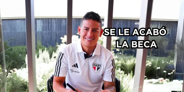 James Rodríguez es noticia en Sao Paulo. Foto tomada de El Colombiano.