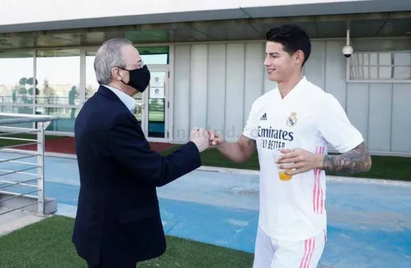 James Rodríguez es solicitado con urgencia por Florentino Pérez y aunque salió gratis, ahora inició el plan retorno y quiere reunir un buen dinero para que cumpla su tercera etapa