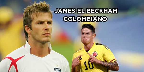 James Rodríguez es un paralelismo con David Beckham y en el video que tienes abajo te decimos por qué ⬇️⬇️⬇️