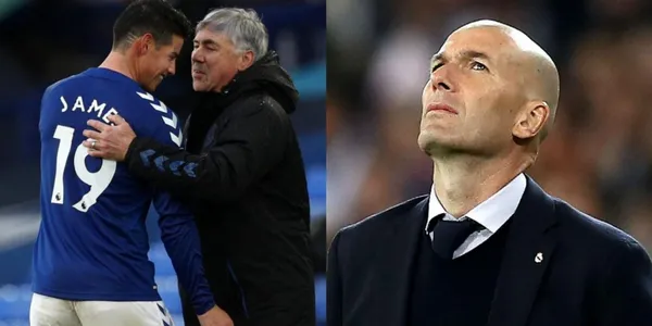 James Rodríguez es un tema recurrente en el Real Madrid y ahora también en España, con la lección que Carlo Ancelotti le dio a Zinedine Zidane