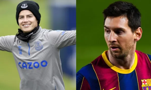 James Rodríguez es una figura y estrella tanto dentro como fuera de la cancha y mira en lo que superó a Lionel Messi