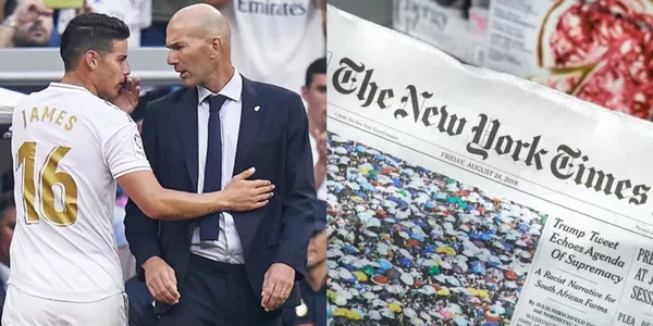 James Rodríguez es uno de los jugadores de moda del mundo, mientras Zidane cada vez se arrepiente más de haber dejado ir al colombiano del Real Madrid