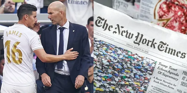 James Rodríguez es uno de los jugadores de moda del mundo, mientras Zidane cada vez se arrepiente más de haber dejado ir al colombiano del Real Madrid