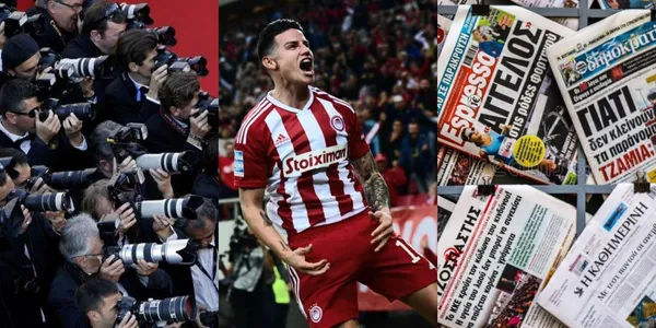 James Rodríguez es uno de los jugadores que causa sensaciones positivas en Grecia.