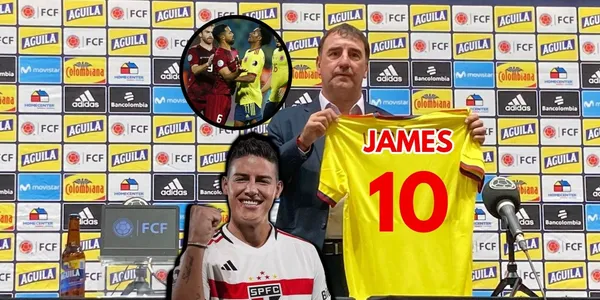James Rodríguez es uno de los mimados de Néstor Lorenzo en la Selección Colombia y al 10 le dan buenas noticias en el São Paulo de Brasil.