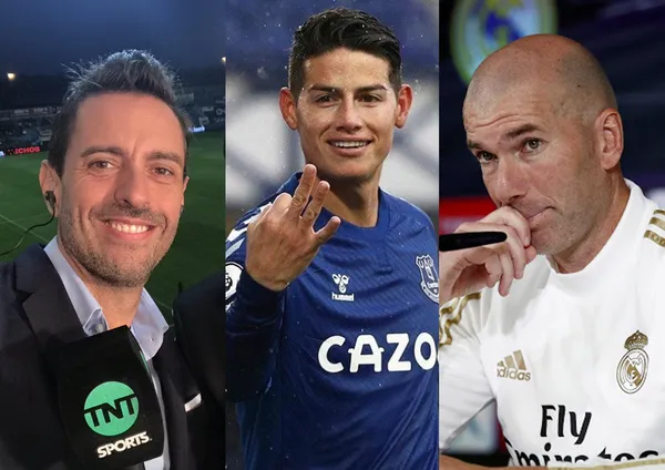 James Rodríguez está dando la cuelta al mundo, goza un momento que no pensó volver a tenerlo en Everton, ello permitió que Pablo Giralt, reconocido relator argentino le lance una indirecta a Zinedine Zidane y que lo dejó sin palabras.
