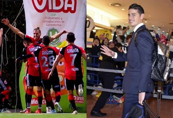 James Rodríguez está interesado en invertir en un equipo de fútbol y el Cúcuta Deportivo le hace guiños.