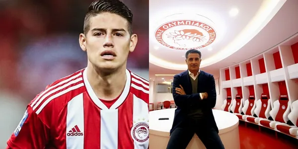 James Rodríguez está lesionado en el Olympiacos de Grecia y su entrenador le mandó una suave advertencia.