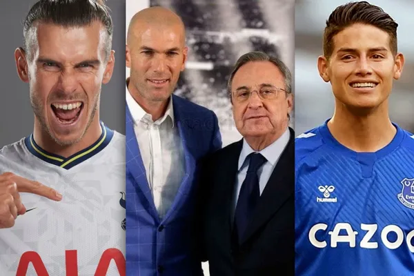 James Rodríguez esta vez se unió con Gareth Bale, los despreciados por Zinedine Zidane, para hundir al Real Madrid que los sigue extrañando