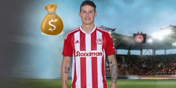 James Rodríguez estaría siendo tentado por un equipo para salir del Olympiacos de Grecia.