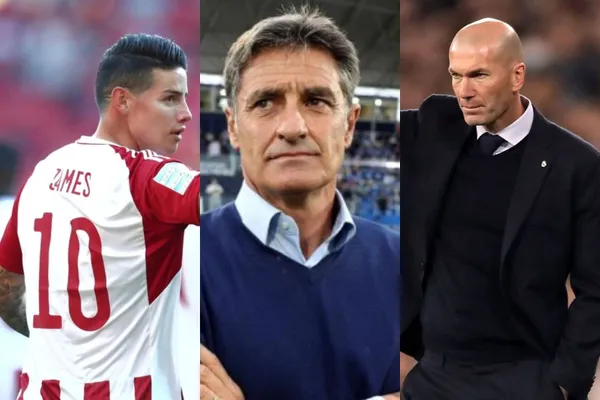 James Rodríguez estuvo presente en el clásico entre Olympiacos y Panathinaikos.