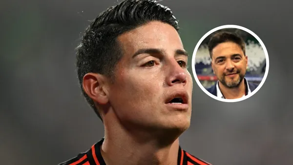 James Rodríguez Foto: AFP y Captura de Youtube