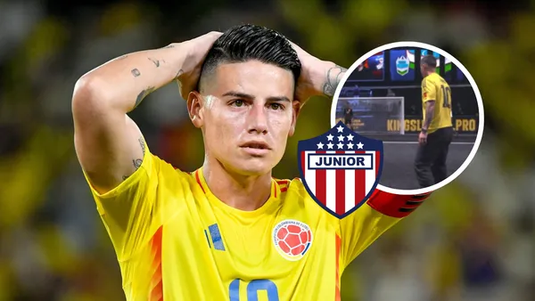 James Rodríguez Foto: Captura de Kings League, Escudoteca y James Rodríguez Oficial