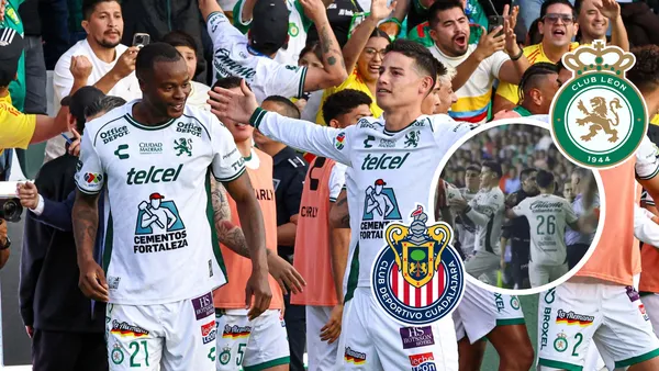 James Rodríguez Foto: Club León, Escudoteca y Captura de X