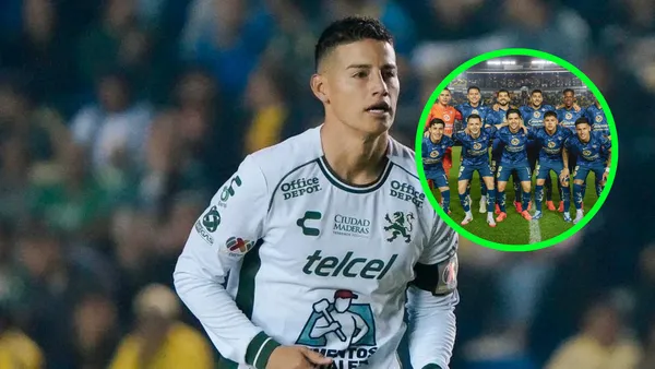 James Rodríguez Foto: Club León y Club América
