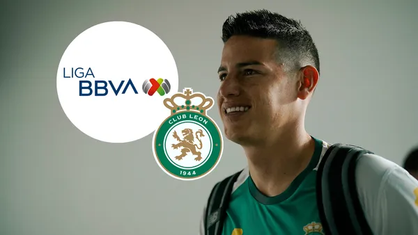James Rodríguez Foto: Club León y Escudoteca