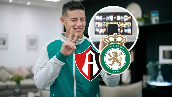 James Rodríguez Foto: Club León y Escudoteca