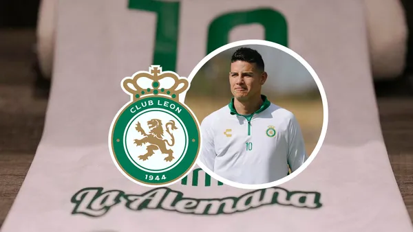 James Rodríguez Foto: Club León y Escudoteca