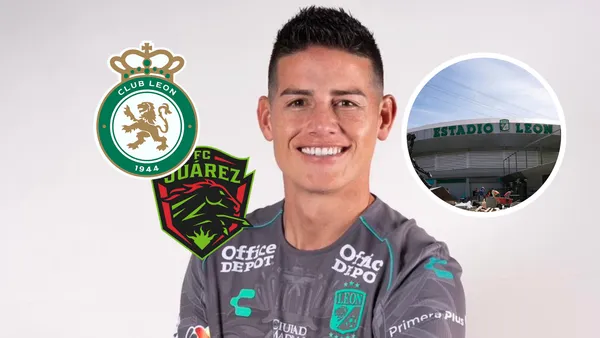 James Rodríguez Foto: Club León y Escudoteca