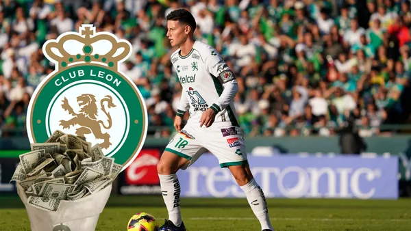 James Rodríguez Foto: Club León y Escudoteca