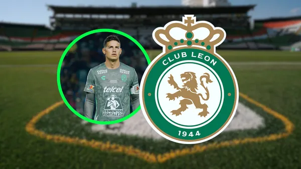 James Rodríguez Foto: Club León y Escudoteca