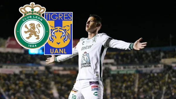 James Rodríguez Foto: Club León y Escudoteca