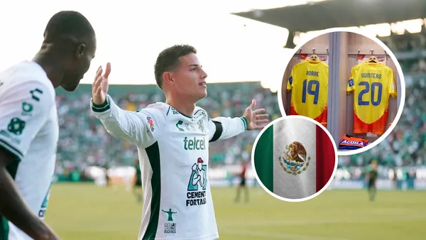 James Rodríguez Foto: Club León y FCF Selección Colombia