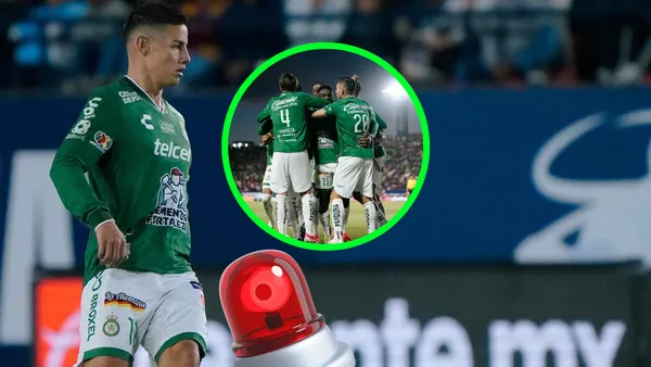 James Rodríguez Foto: Club León y Pexels