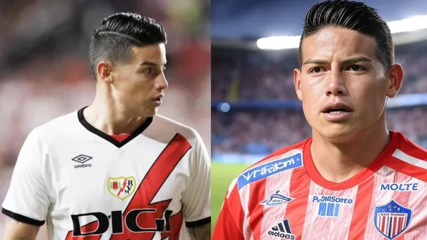 James Rodríguez Foto: El Desmarque y Grok