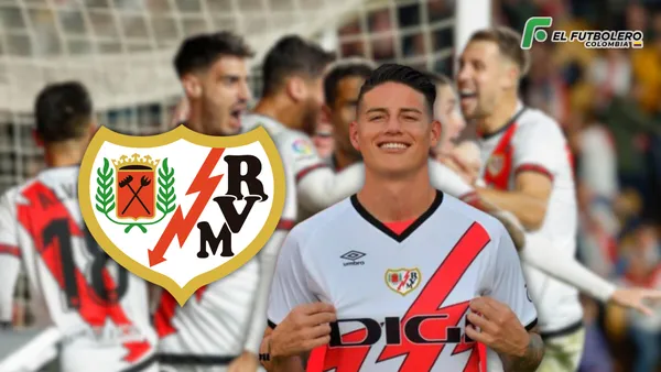 James Rodríguez Foto: El País, Escudoteca PN y Rayo Vallecano