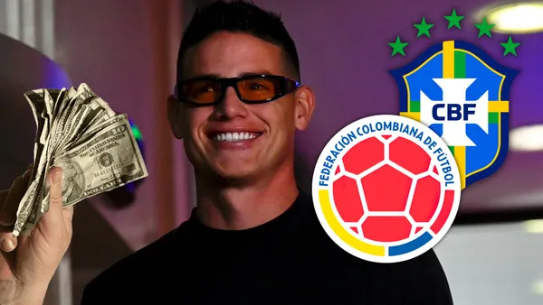 James Rodríguez Foto: FCF Selección Colombia, Escudoteca y Pexels