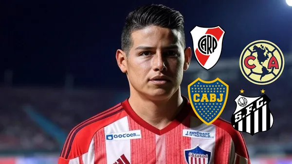 James Rodríguez Foto: Grok y Escudoteca