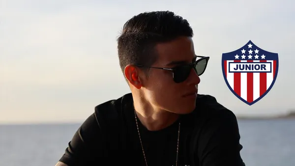 James Rodríguez Foto: James Rodríguez Oficial y Escudoteca