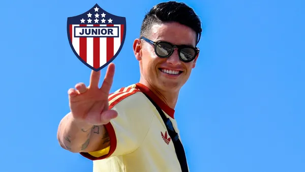 James Rodríguez Foto: James Rodríguez Oficial y Escudoteca